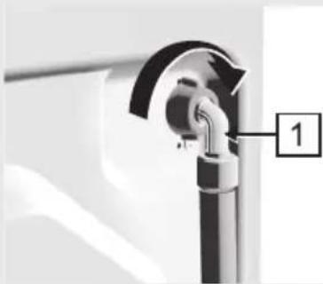 GORENJE WS5229 - Podłączenie do dopływu wody - 1