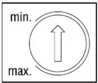 GORENJE F247B - Wybór temperatury - 1