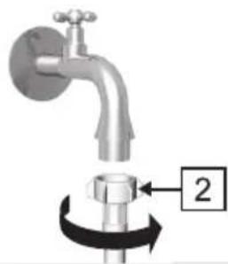 GORENJE WA64143 - Podłączenie do dopływu wody - 4