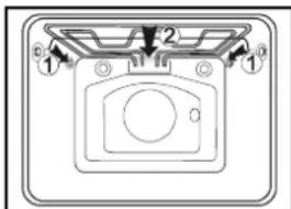 GORENJE B7500W - Czyszczenie górnej części piekarnika (tylko w niektórych modelach) - 1