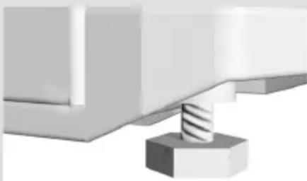 GORENJE RF61300W - Ustawienie urządzenia - 1