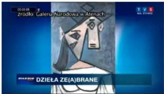 00:00:08 zródło: Galeria Narodowa w Atenach T V S NA ZYWO DZIEŁA ZE(A)BRANE