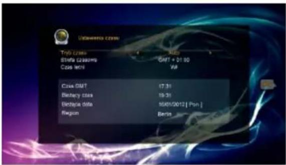 Ustawania czasu Tryb case Stafa Caseone Case letni Czas GMT Battery case Biotopia data Region 17:31 19:31 16/01/2012 [ Pon ] Bern