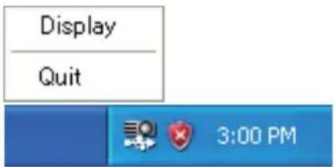 Display Quit 3:00 PM