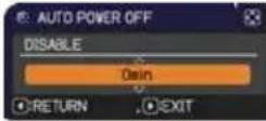 HITACHI CPX10WN - OPTION menu - 3