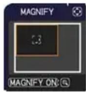 HITACHI CPX10WN - Using the magnify feature - 1
