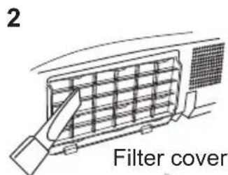 2 Filter cover