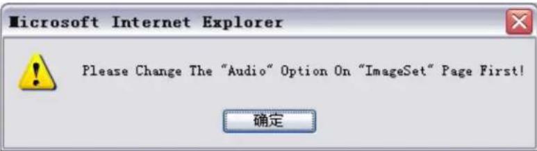 Microsoft Internet Explorer Please Change The "Audio" Option On "ImageSet" Page First! 确定