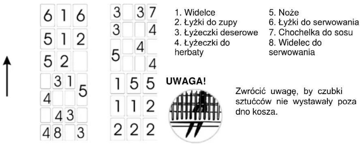 HYUNDAI DTB 656 DW7 - KOSZ NA SZTUĆCE - 1