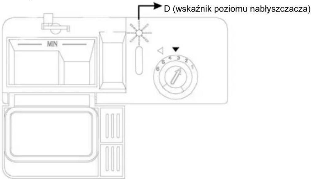 HYUNDAI DTB 656 DW7 - Kiedy napełniać zbiornik nabłyszczacza - 1