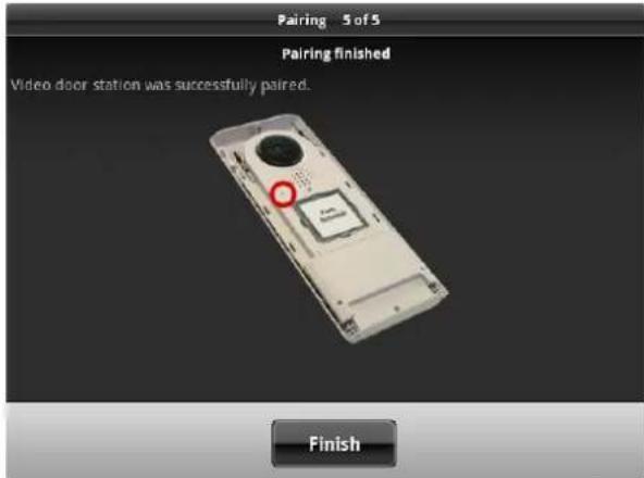 ABUS Eycasa - Pairing the Eycasa video door station - 6