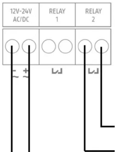 ABUS Eycasa - Connection for an electronic door bell: - 4
