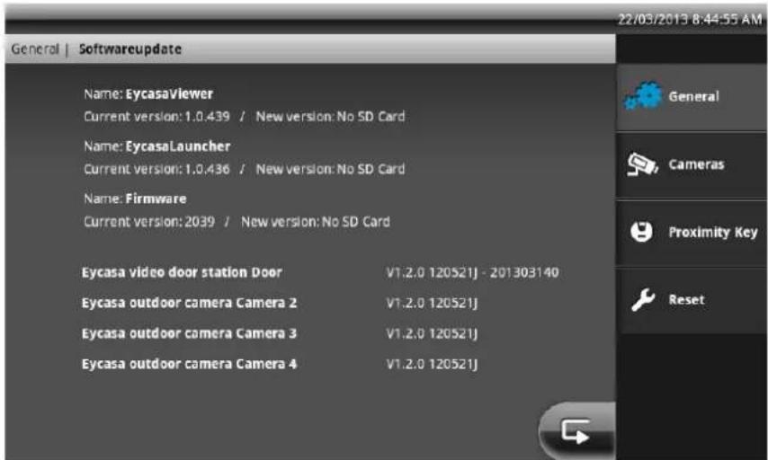 ABUS Eycasa - Software update settings - 1