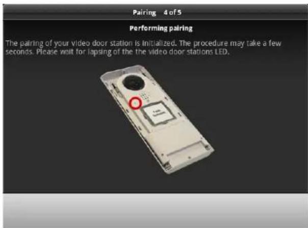 ABUS Eycasa - Pairing the Eycasa video door station - 5