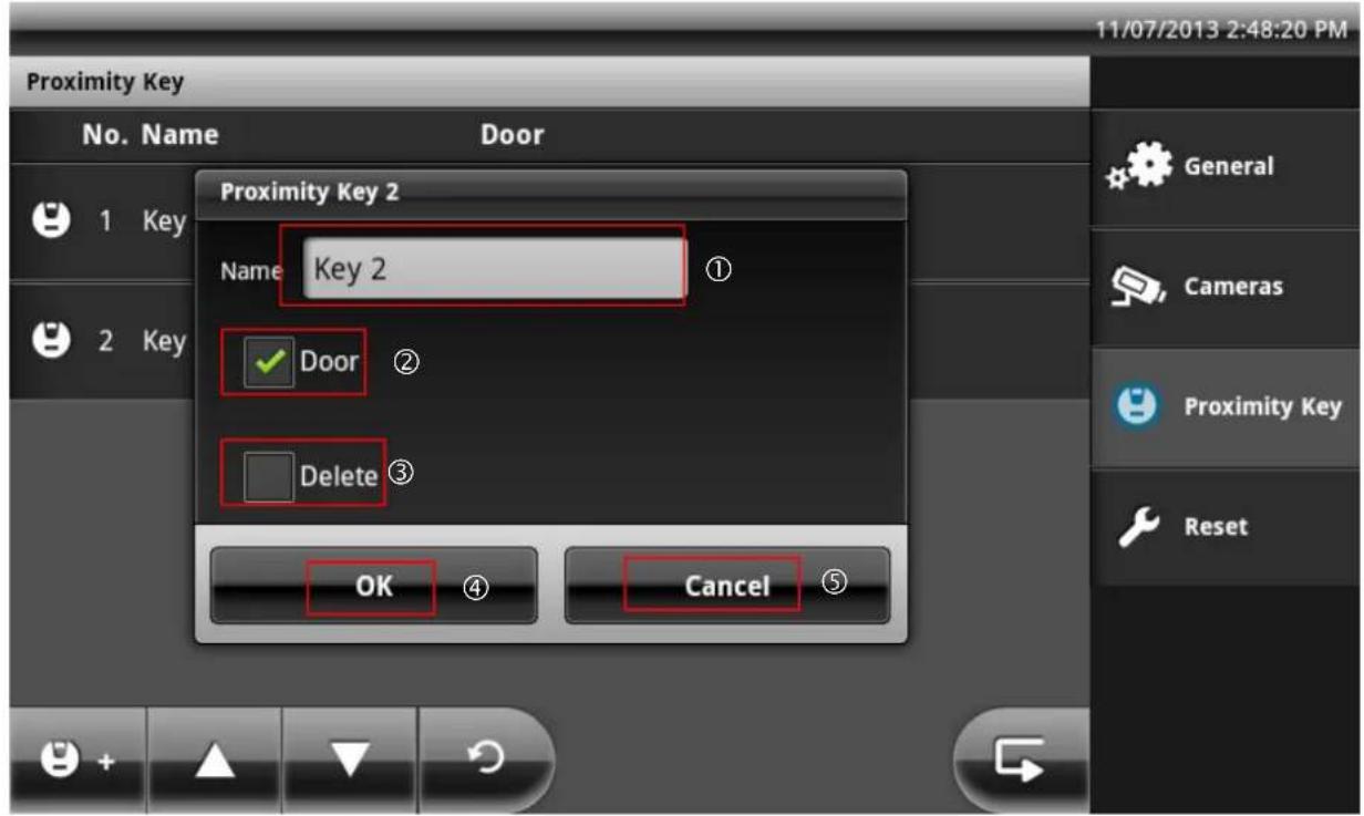 ABUS Eycasa - Managing proximity keys - 1