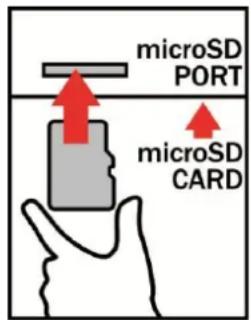 microSD PORT microSD CARD