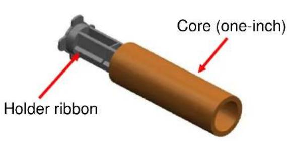Core (one-inch) Holder ribbon