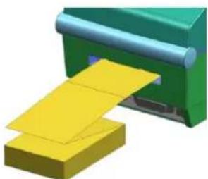 Bixolon SLP-T400EG/BEG - 5-14-2 When Using Pan-Fold Paper - 1