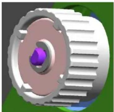 Bixolon SLP-T400EG/BEG - 3-4-4 Knob Adjustment by Ribbon Length - 3