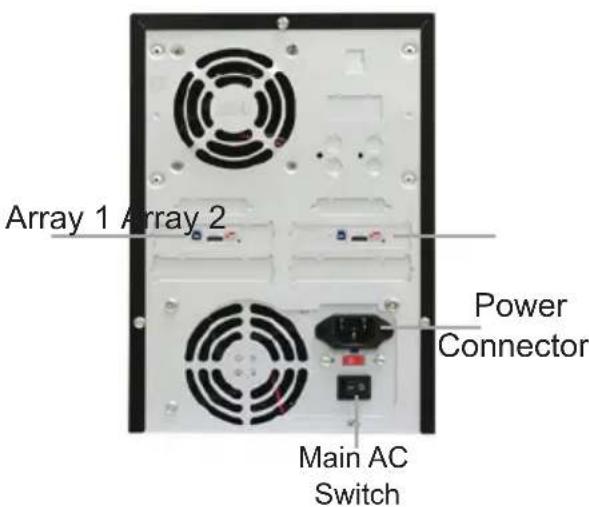 Addonics RT5835HEU3 - Connecting and Powering on RAID Tower V - 1