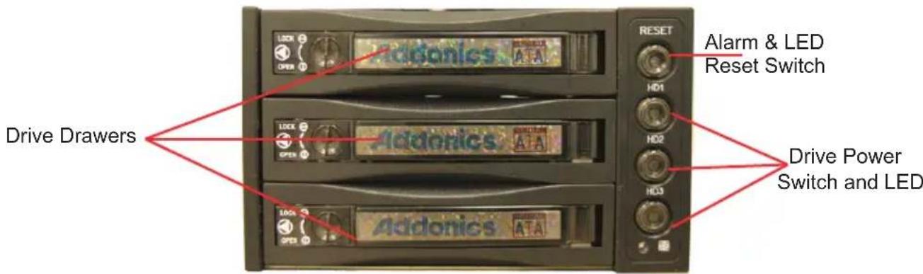 Addonics RT5835HEU3 - Connecting and Powering on RAID Tower V - 3