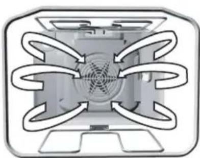 GORENJE K67522BX - Do wekowania należy używać grzałki dolnej wraz z wentylatorem. - 1