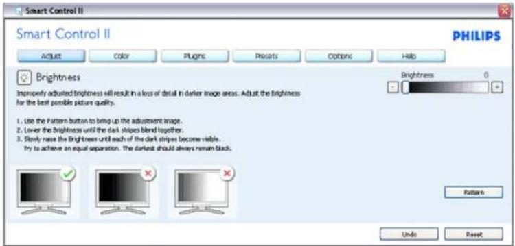 PHILIPS SWX2125 - Menu Adjust (Wyreguluj): - 1
