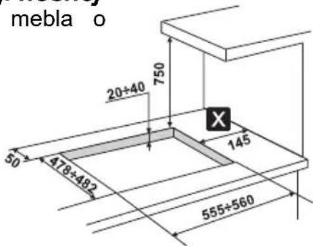 mebla o 20÷40 750 50 478÷482 145 555÷560
