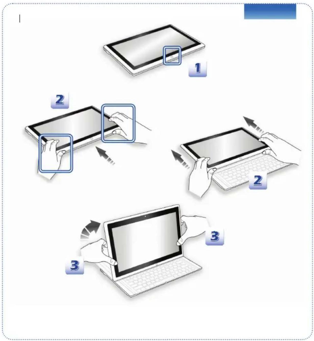 MSI S Series S20 4M(Slider 2) - Flipping the Display - 1