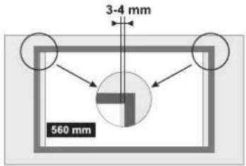 3-4 mm 560 mm