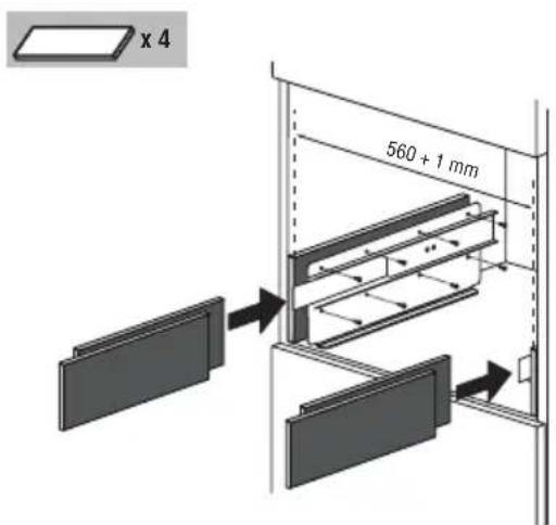 x 4 560 + 1 mm