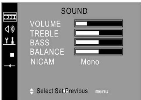 HISENSE PDP4211 - Adjust sound settings - 1