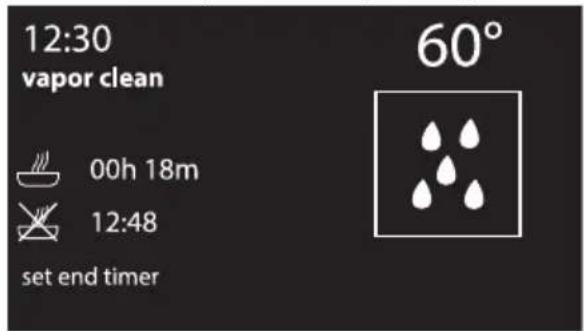 SMEG SF130NE - Ustawienia Vapor Clean - 3