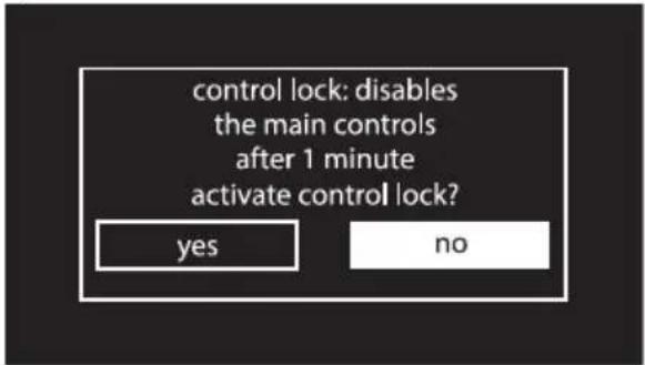 SMEG SF130NE - Blokada elementów sterowniczych (Controls lock) - 2