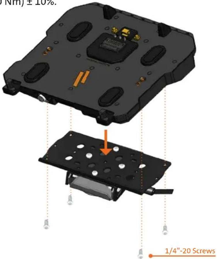 Havis DS-DELL-402 - Rearward Facing Ports - Basic Port Replication - 7