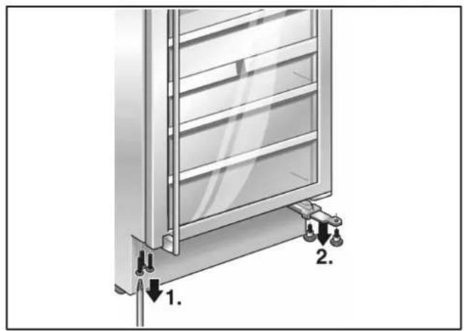 GAGGENAU RW 404 260 - Inversion du sens d'ouverture de porte - 1