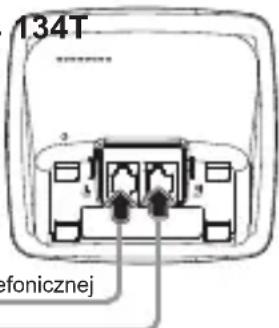 SWISSVOICE Aeris 134T - Podłączanie telefonu - 1