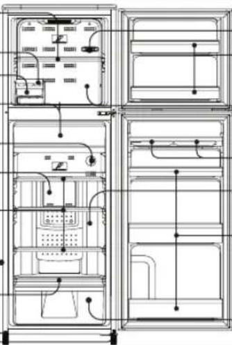 HITACHI R-Z257 - IDENTIFICATION PARTS - 1