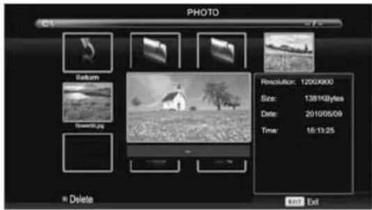 Manta LED2203 - Menu fotografii - 4