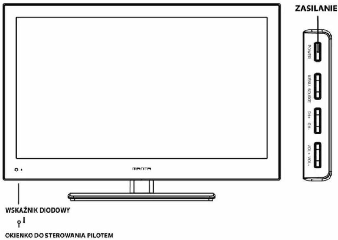 Manta LED2203 - Panel przedni - 1