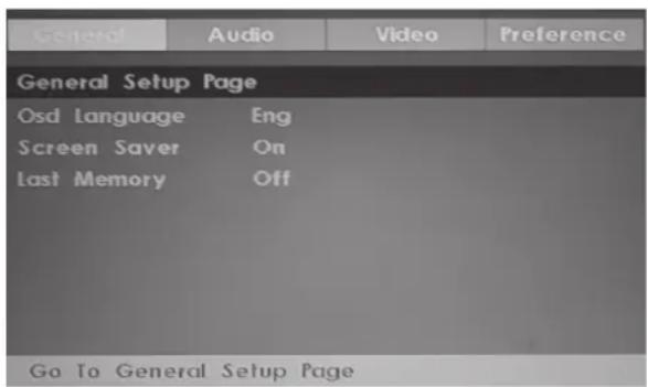Manta LED1503 - General Setup Page - 1