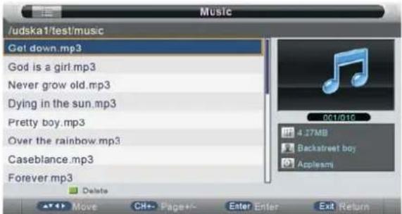 Manta LED1503 - Music Menu - 2