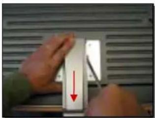 DoubleSight DS-1500 - Removing Base Stand from the Display - 2