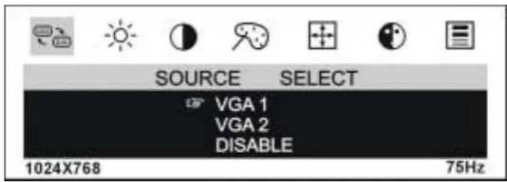DoubleSight DS-1500 - Source Select - 1