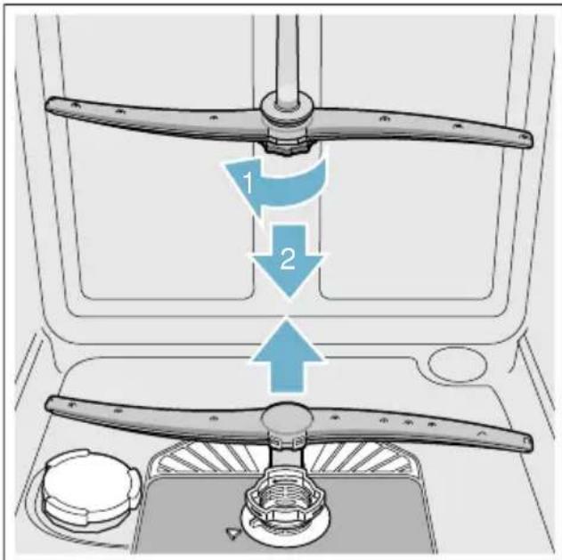 BOSCH SMS46KI04E - Ramiona spryskujące - 1