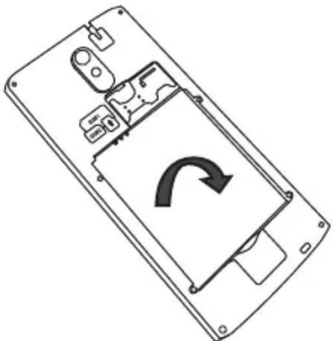 Manta MS4503 - Install battery cover - 1