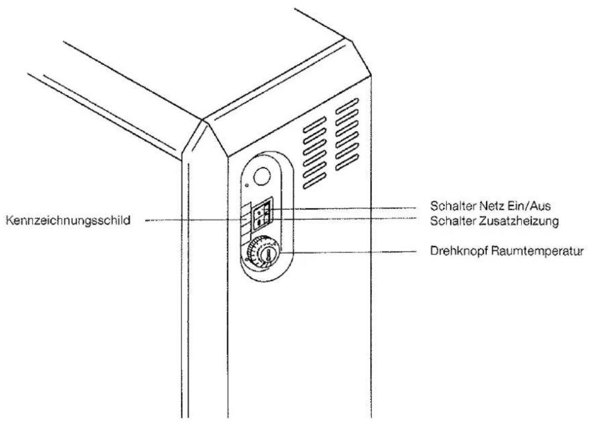 DIMPLEX REI 111 ED - Geräteeinbausatz Drehzahl-Raumtemperaturregler - 1