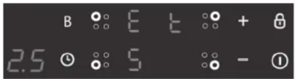 B E + 2.5 5 - ①