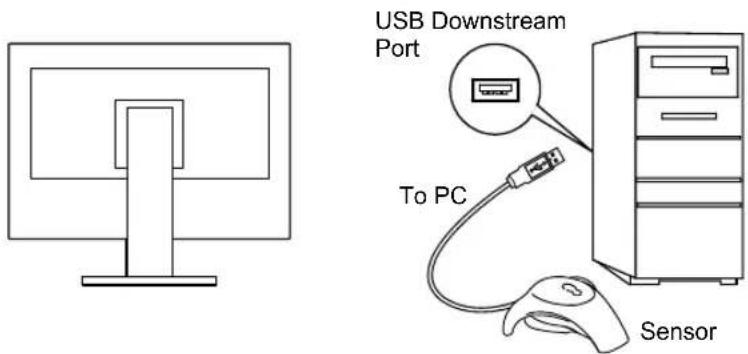USB Downstream Port To PC Sensor