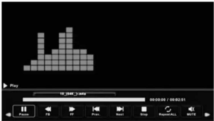 Vivax TV-40LE78T2S2 - Music Menu (Izbornik glazba) - 2